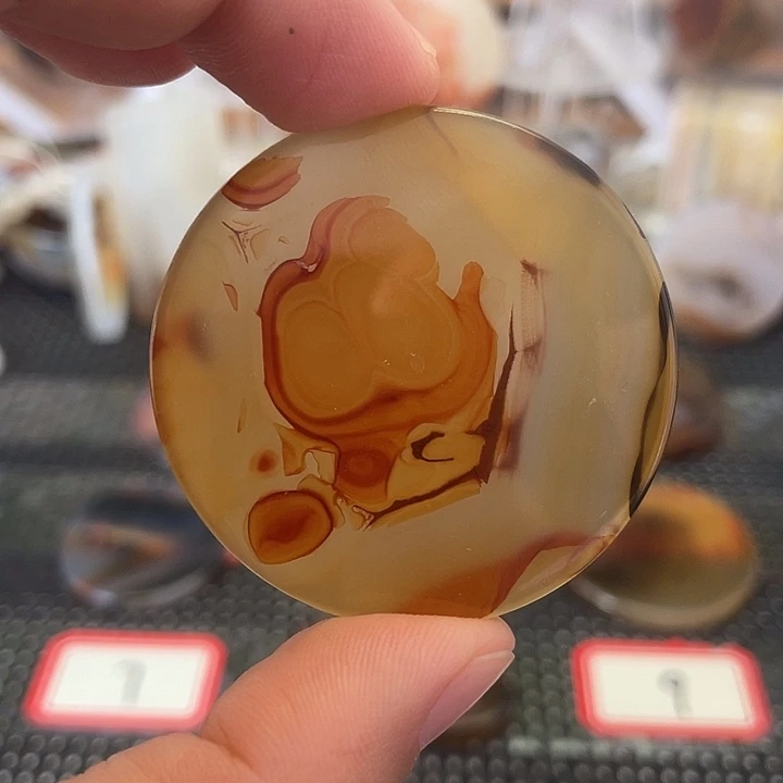 玛瑙/玉髓合金颈饰