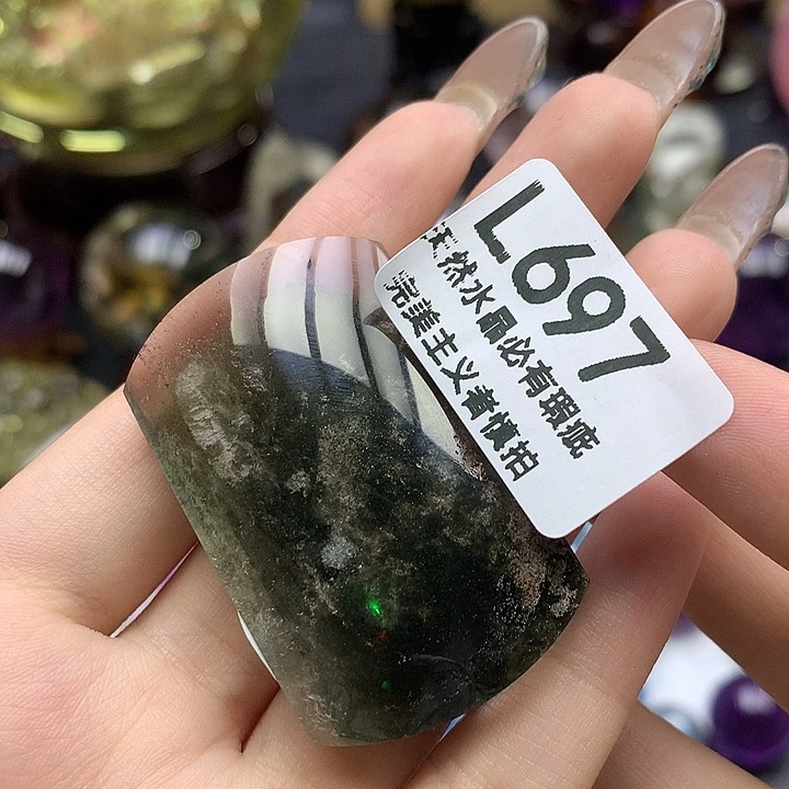 未镶嵌珠宝半成品水晶吊坠