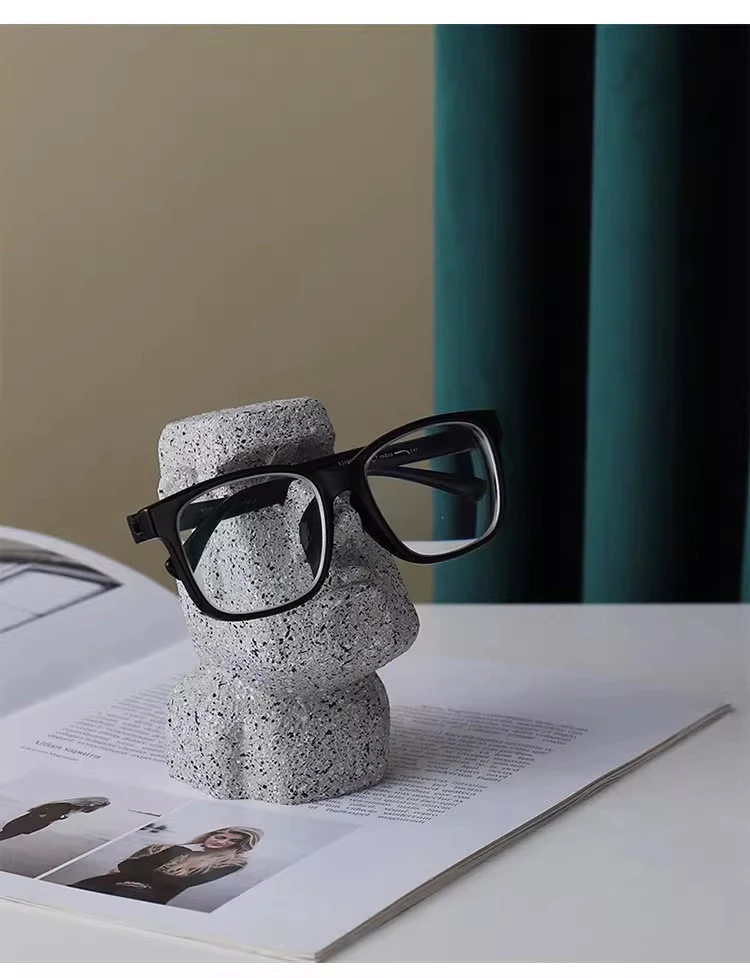 创意搞怪眼镜搁架眼镜店装饰品办公室摆件礼物桌面眼镜支架眼镜托