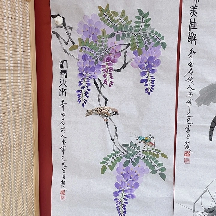 国画冯老师手绘作品