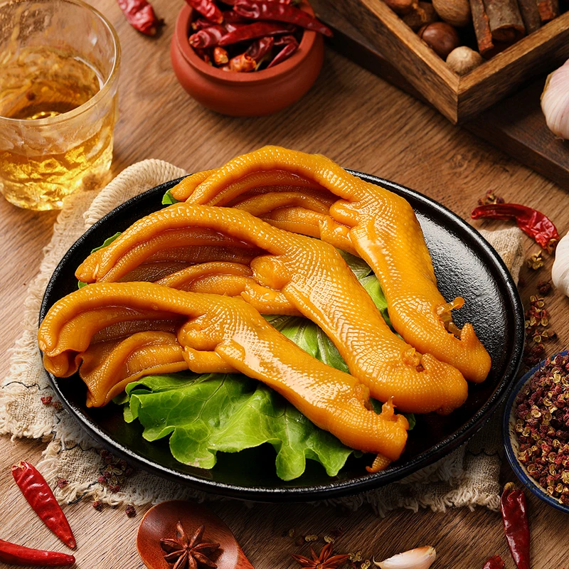 平哥32克泡鸭爪30只大爪休闲特产福建龙岩酸辣零食泡椒武平