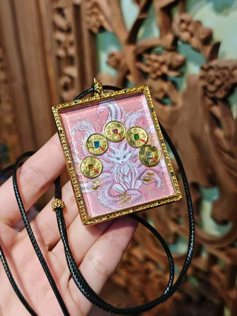 非金属布艺吊坠 【美萍藏传】凤九/吊坠