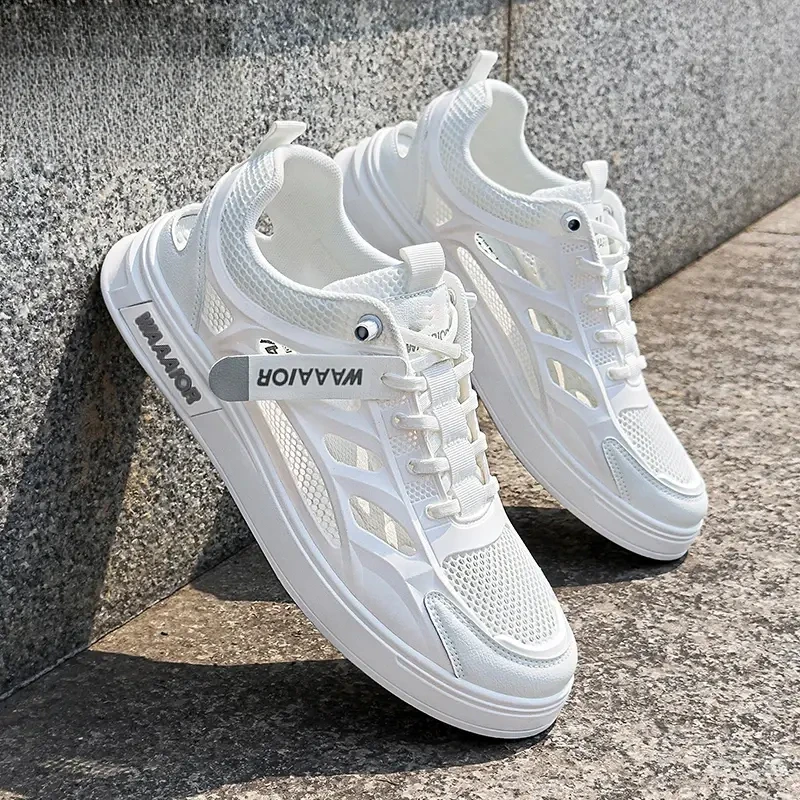 男鞋凉鞋男2025夏季新款网面透气户外涉水运动溯溪休闲洞洞鞋耐磨