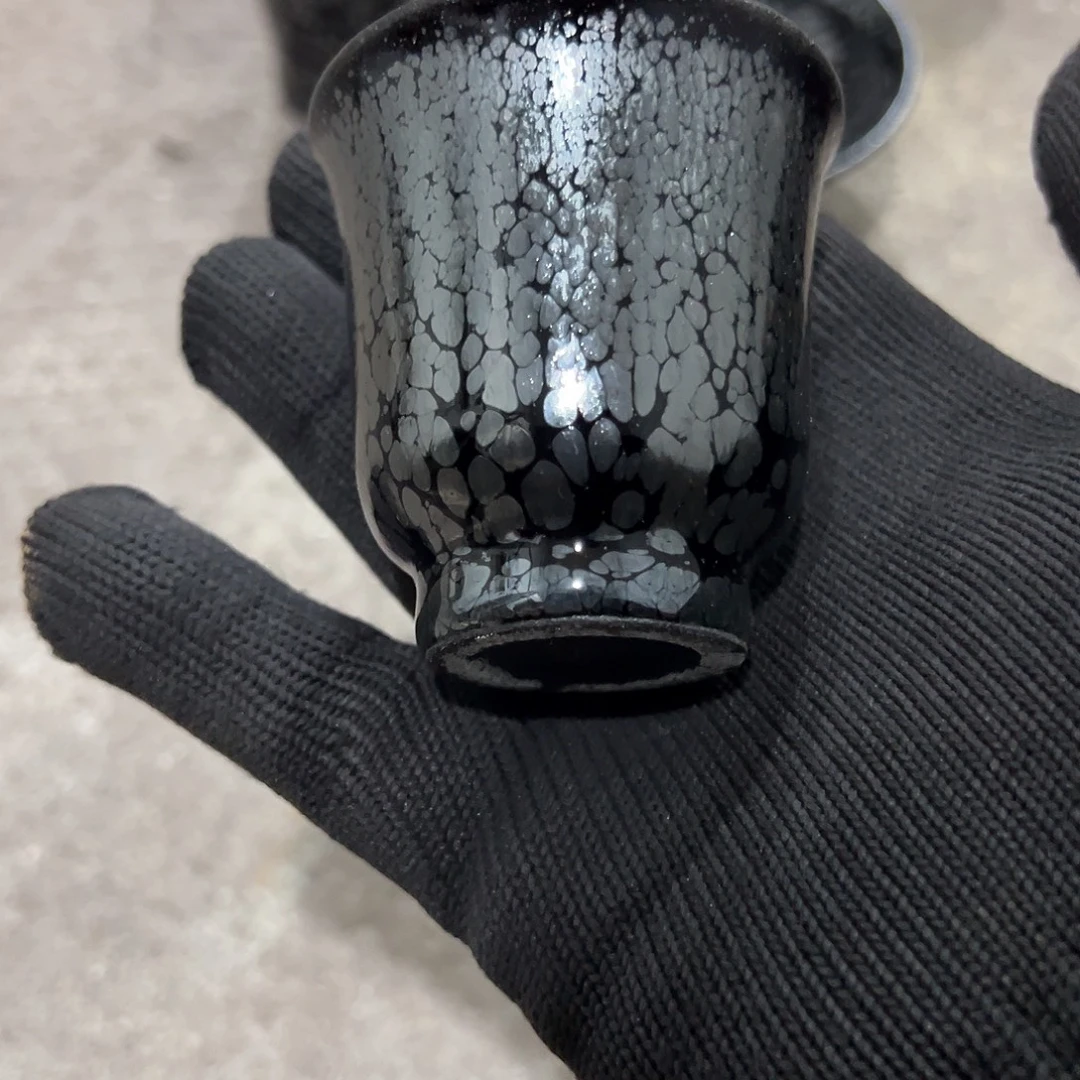 猫***嘚茶盏燚盏黑底鹧鸪斑铃铛