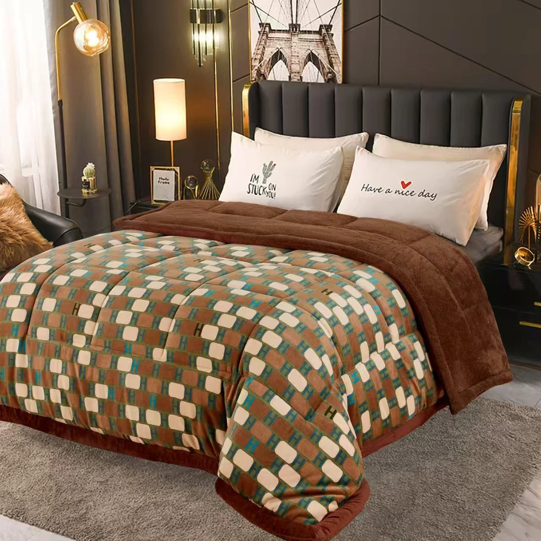 西藏包邮拉萨发货牛奶绒北极绒毛被