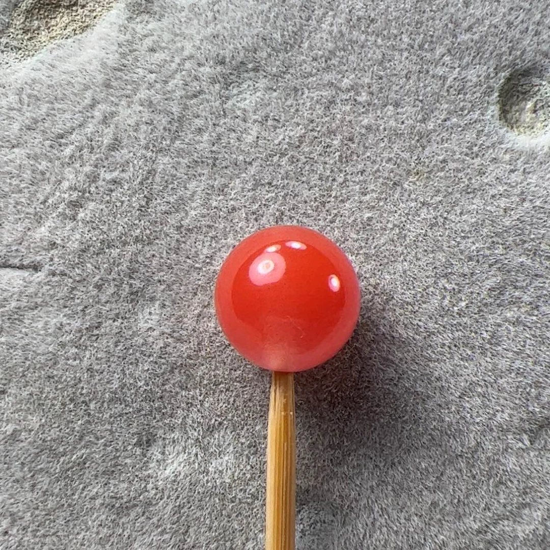南红玛瑙未镶嵌9.0圆珠