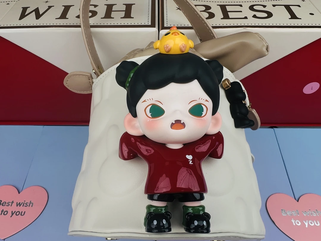 【皓艳潮玩】娃娃包包 吓你一跳 正版潮玩原创设计 可手拎单肩斜挎