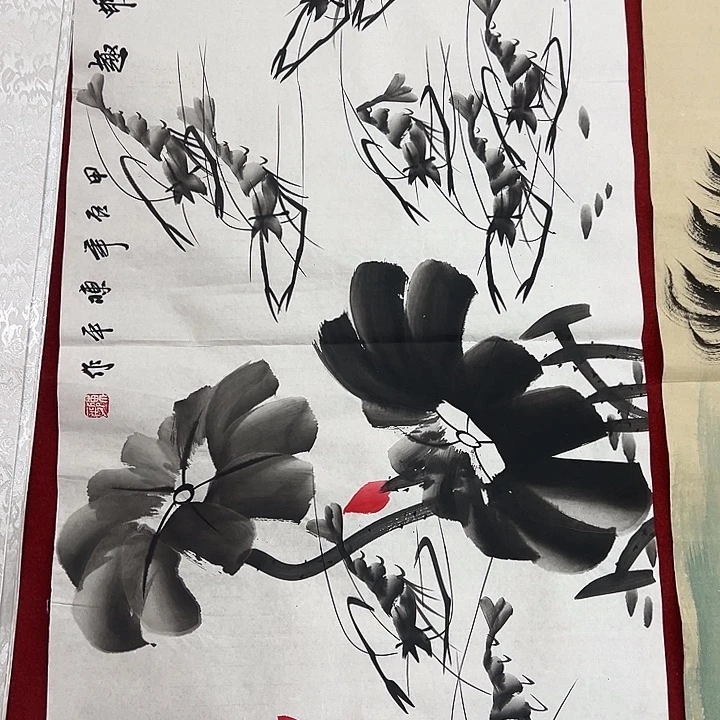 国画纯手工纯手绘炸福利