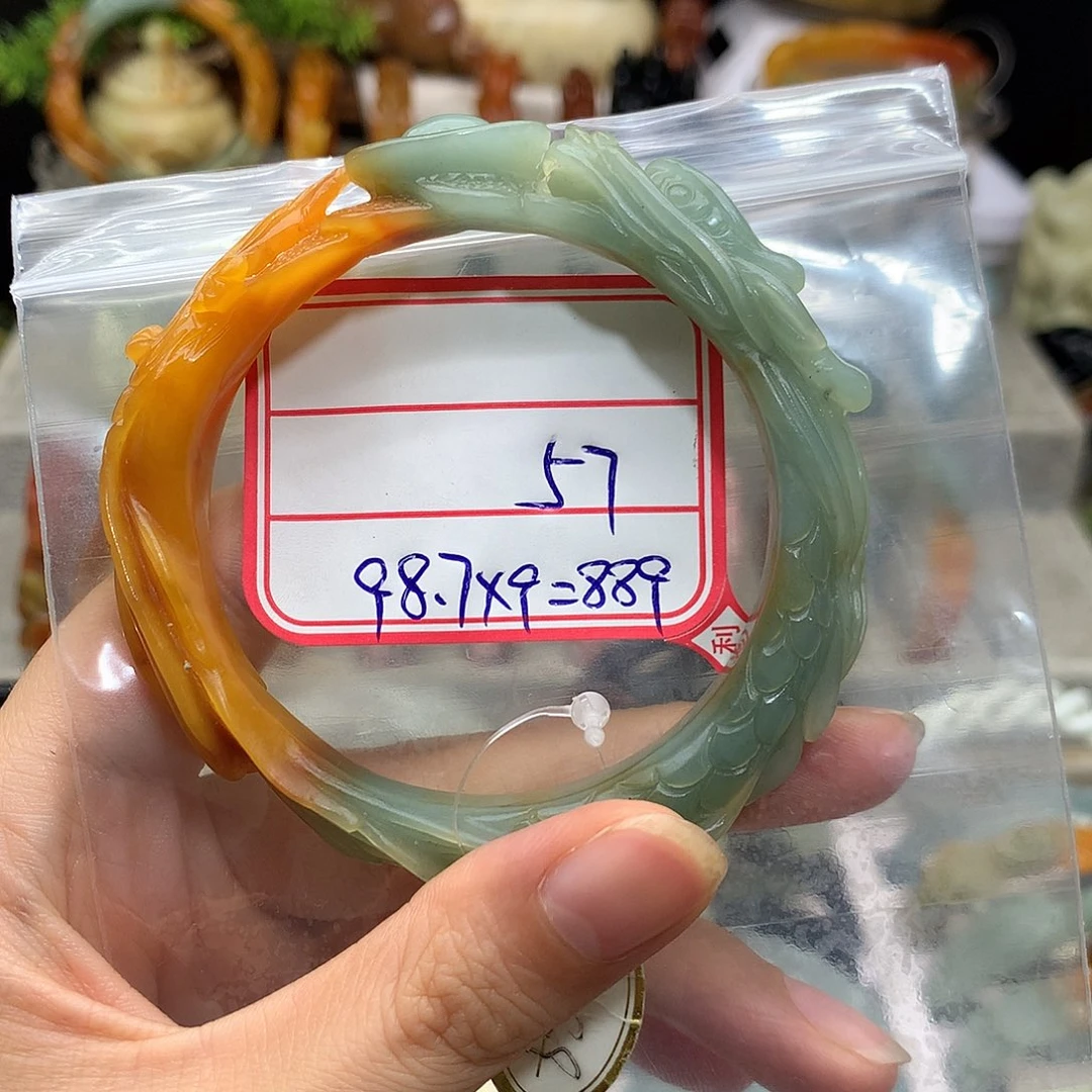 *****蛇纹石玉未镶嵌手镯