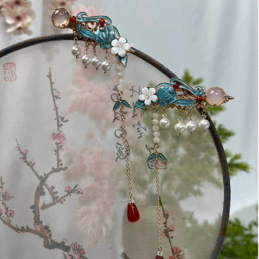 古悦倾城（沁一）古风汉服发饰