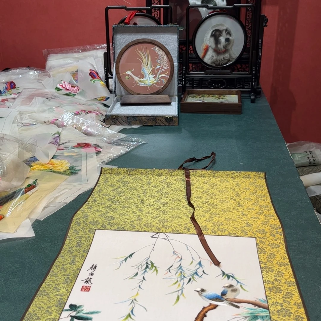 总***理织绣纯手工制作方法是什么