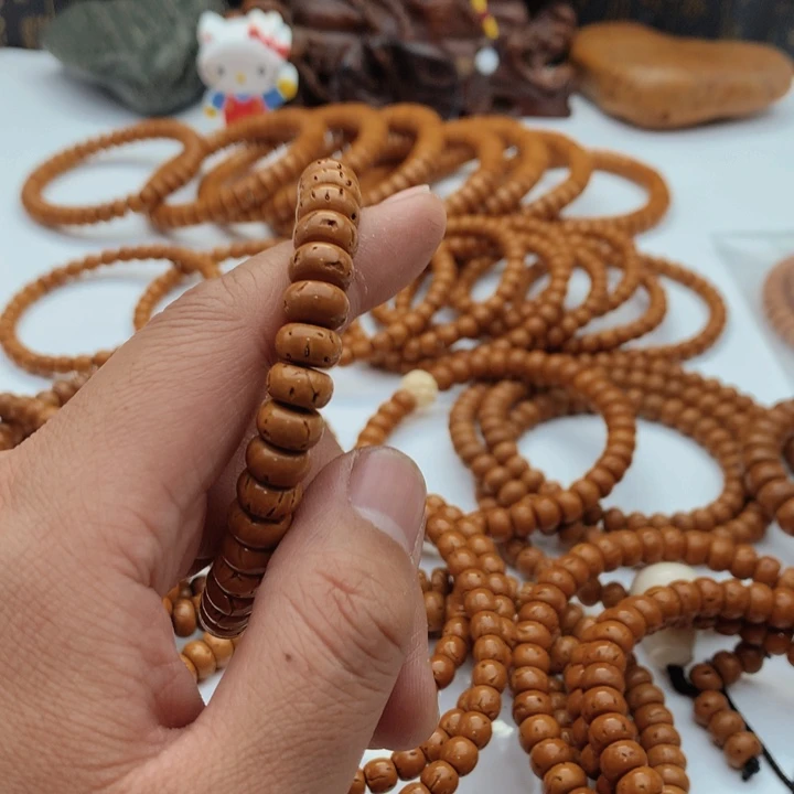 s****n桃核手串10精工算盘