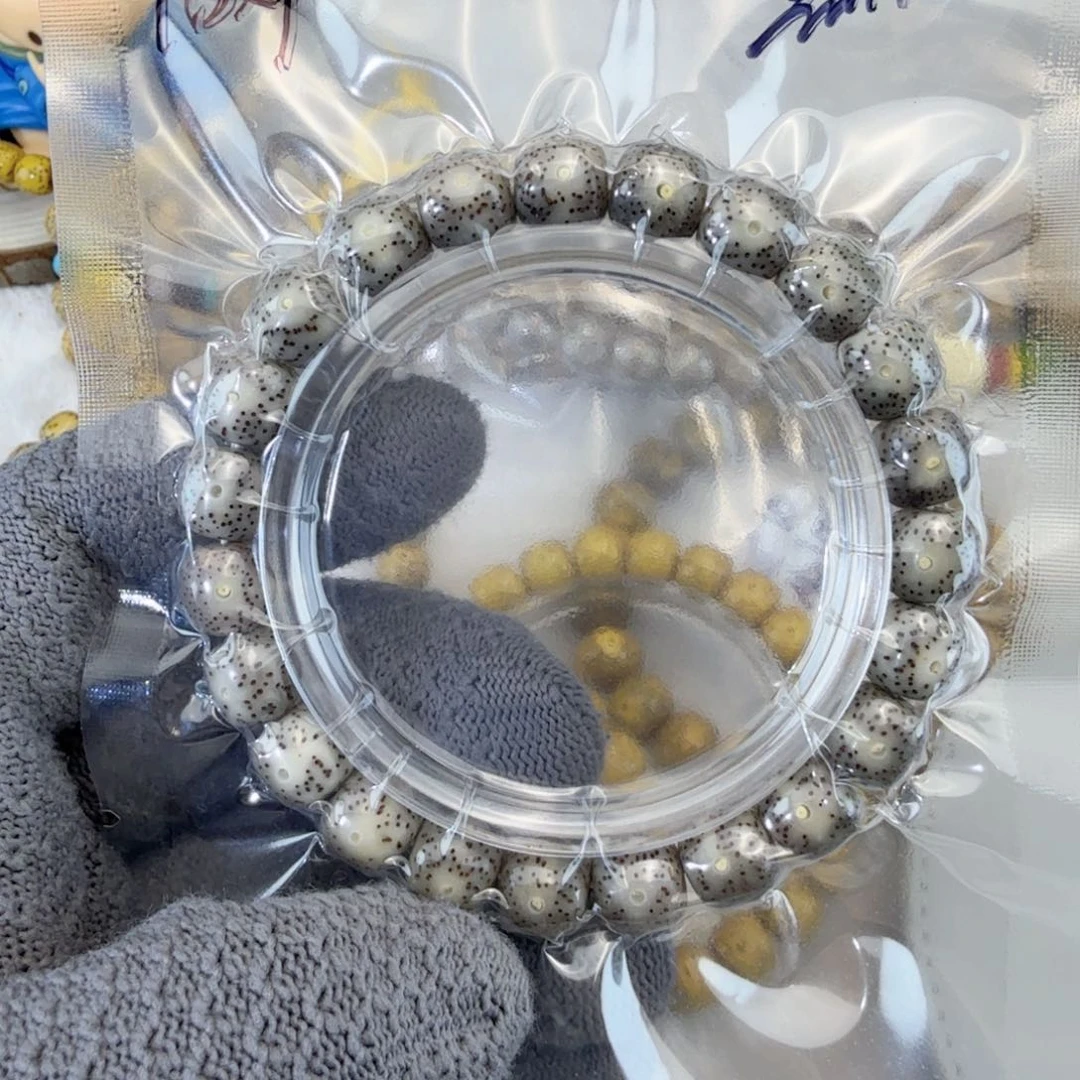 星月菩提手串10黑冰