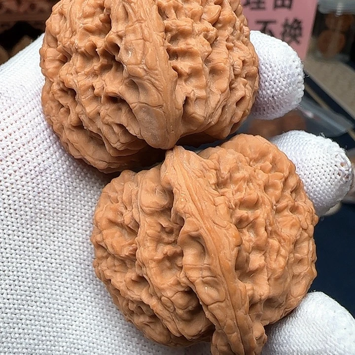 文玩核桃吊坠小*全品赵喜满南疆石44