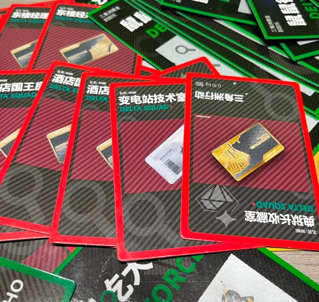 【体验】三角洲纯绿跑刀纯币卡牌