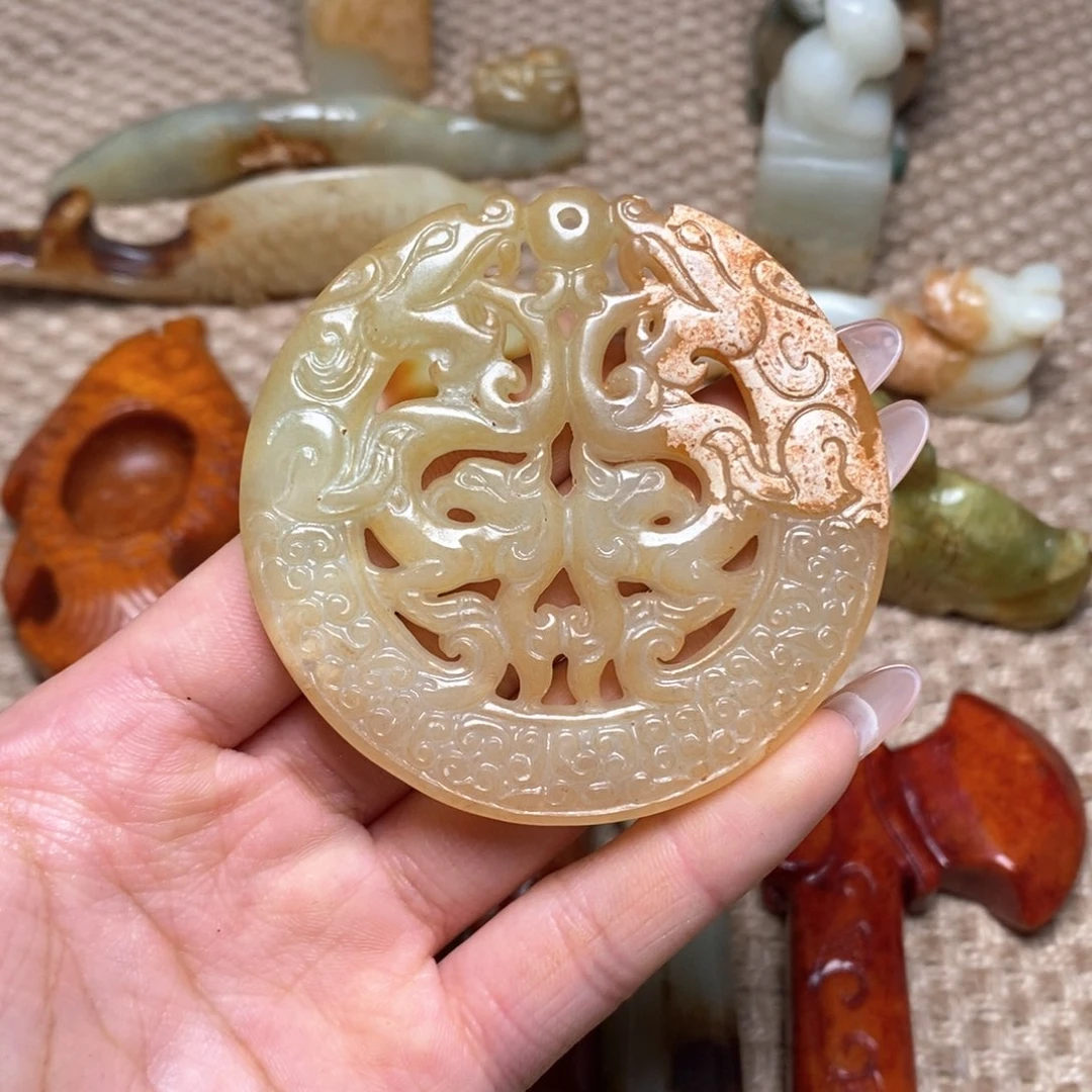 白玉菩提吊坠白玉菩提白玉菩提摆件