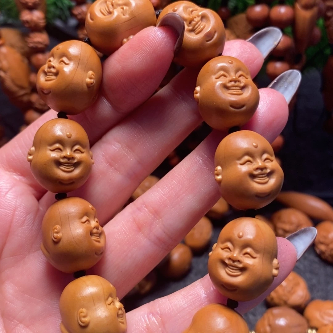 橄榄核手串/手链十分开心