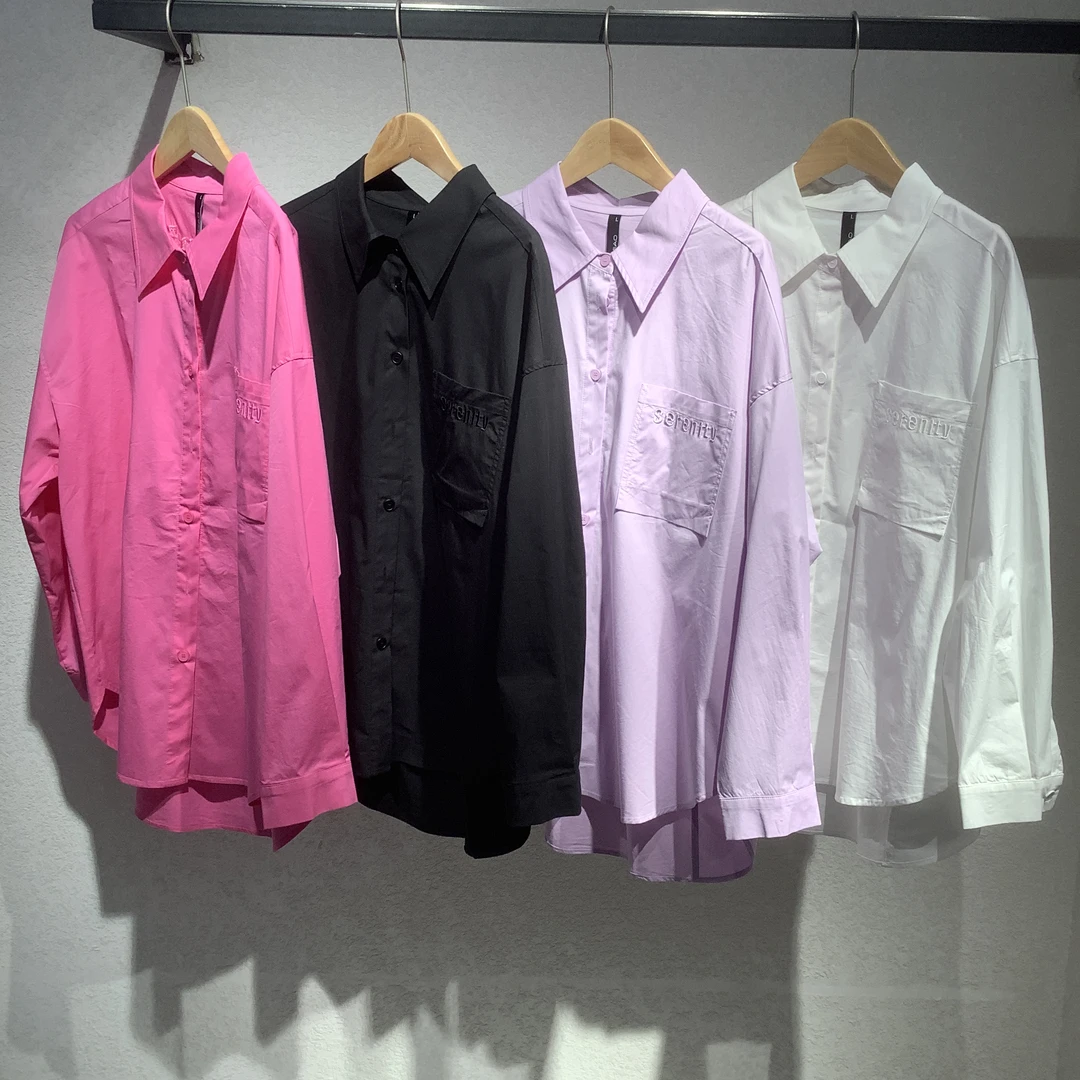 水淼399新款0758衬衫时尚百搭款