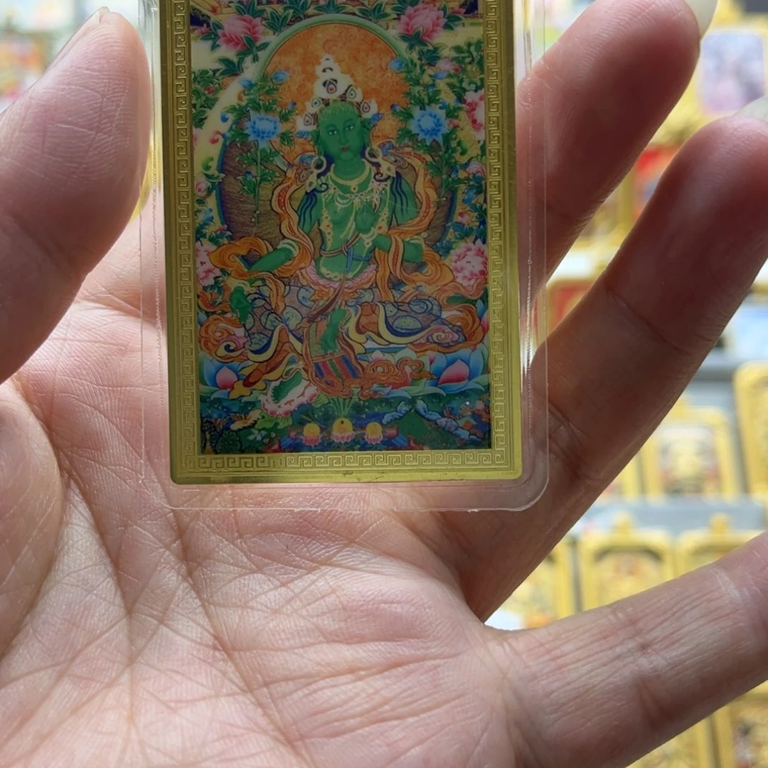 吊坠唐卡的历史悠久的文化