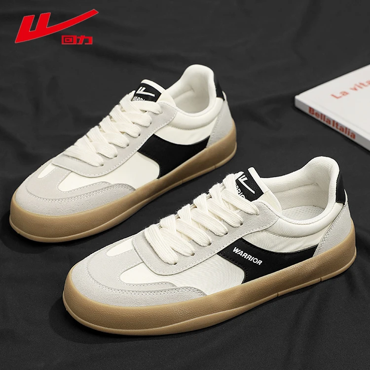 回力低帮德训鞋女鞋2025冬季新款帆布板鞋百搭小众网红休闲鞋子女