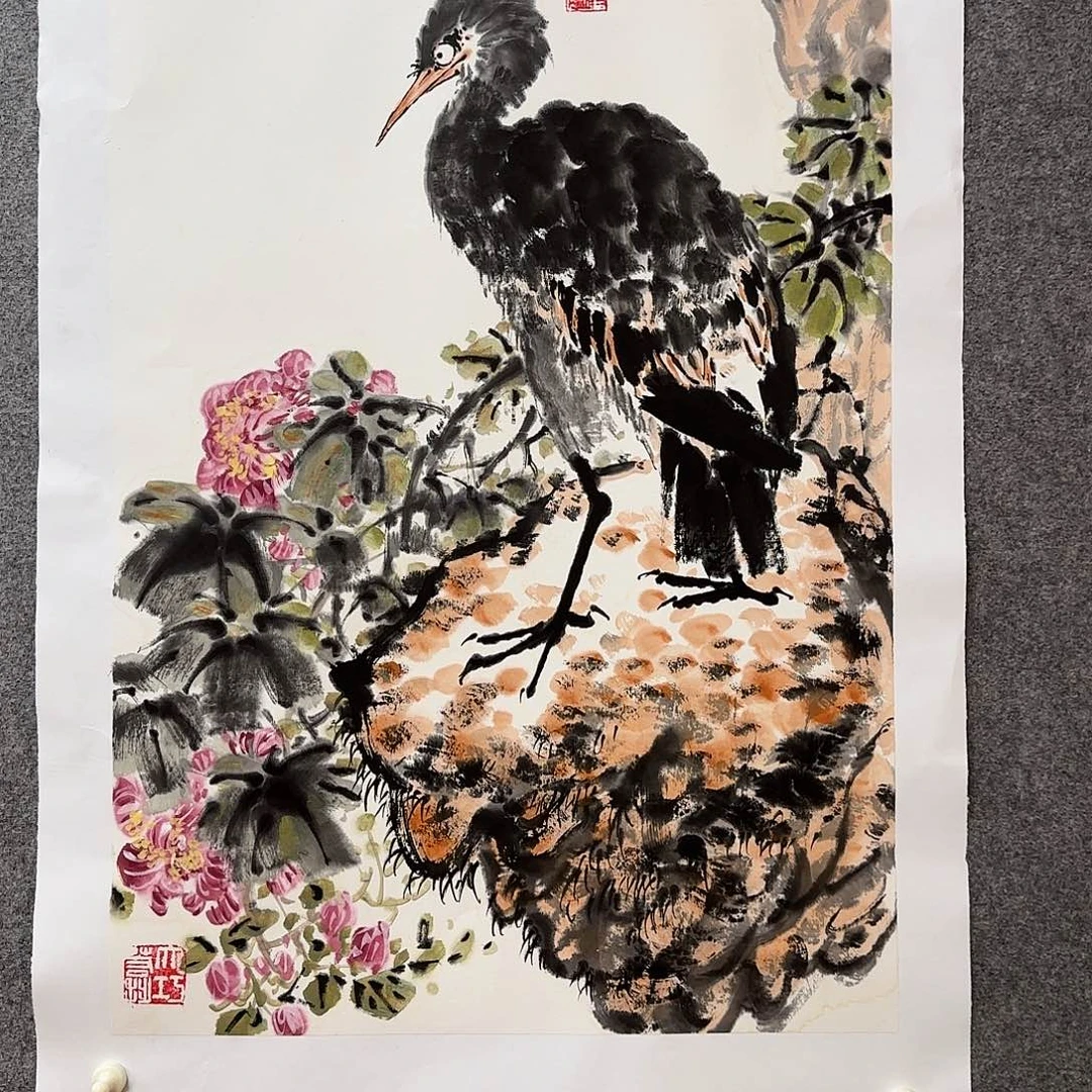 国画王占海老师手绘作品