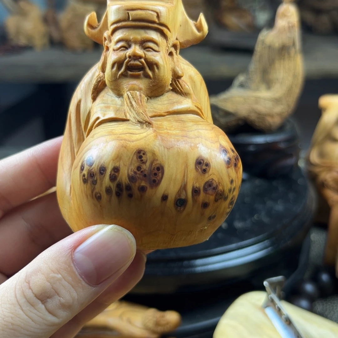 风***洁柏木（崖柏）财神爷88888888