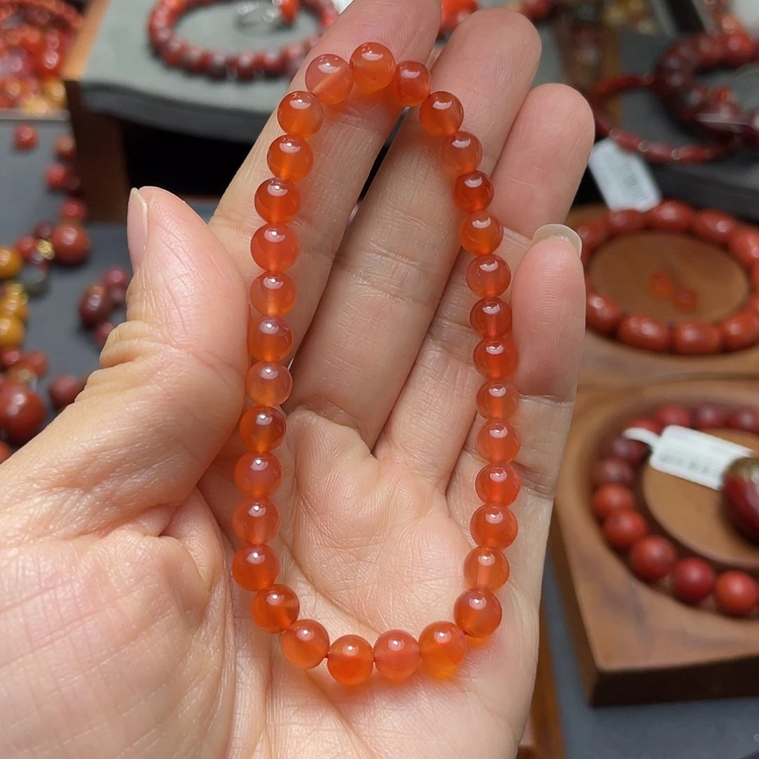 未镶嵌手串6多样性发1南红玛瑙