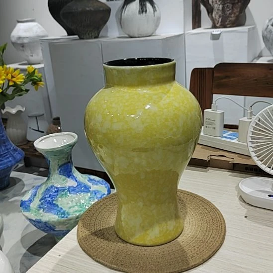 景德镇陶瓷花器美人瓶
