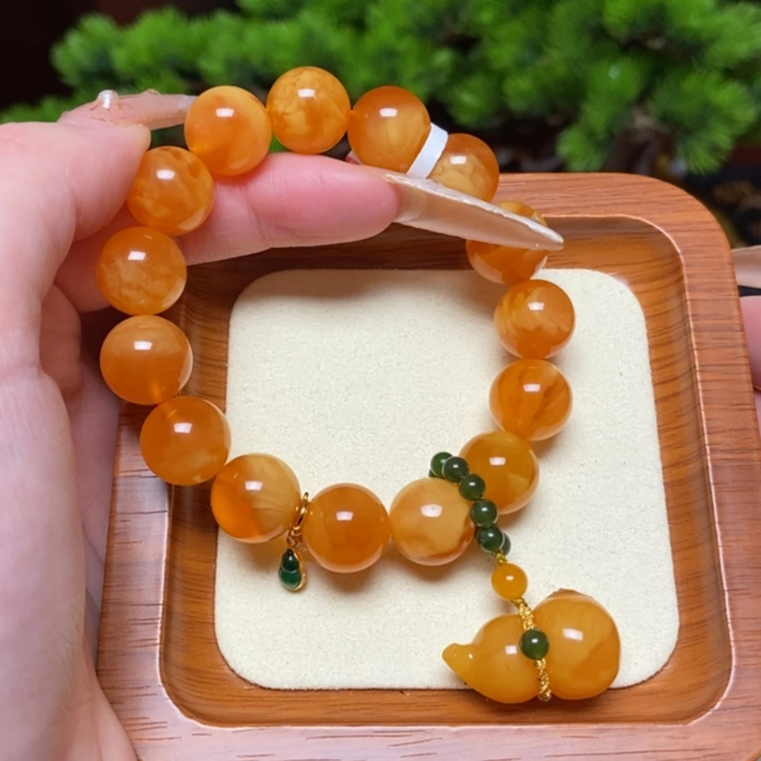 【闪购商品】手链蜜蜡未镶嵌手串