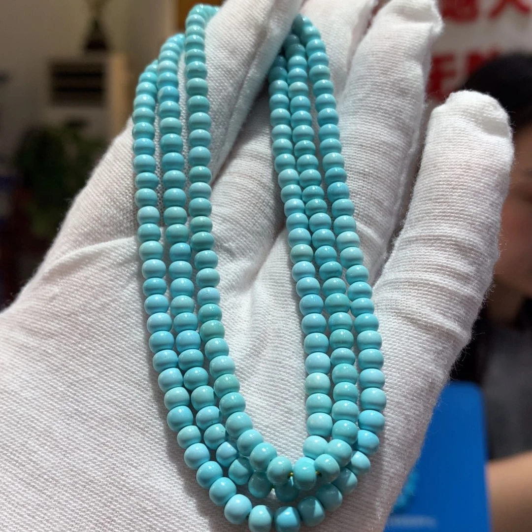 未镶嵌绿松石长链