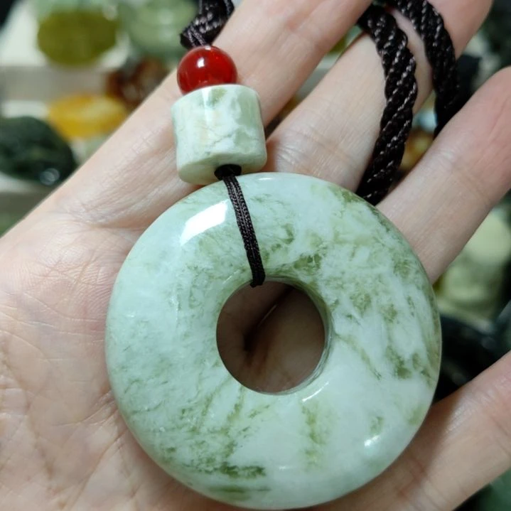 未镶嵌岫玉平安扣