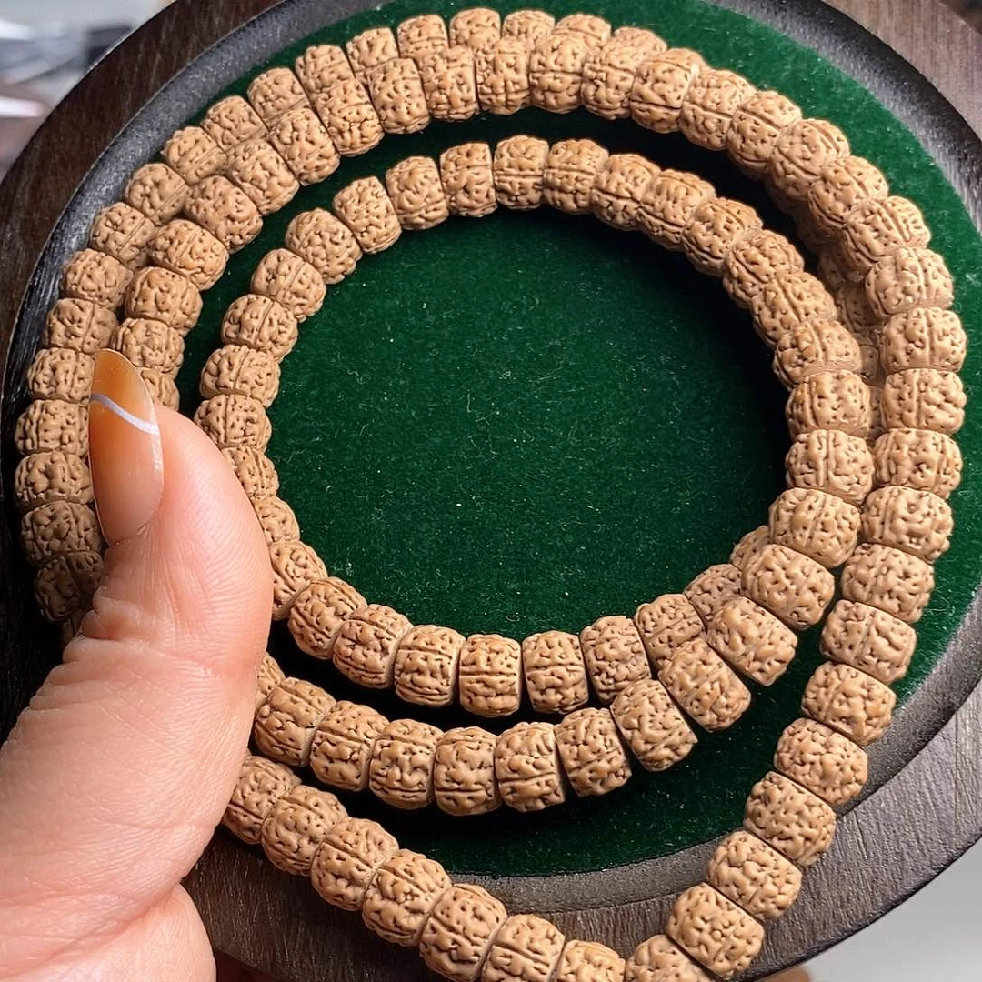 铭***辉金刚菩提吊坠108盘龙9+