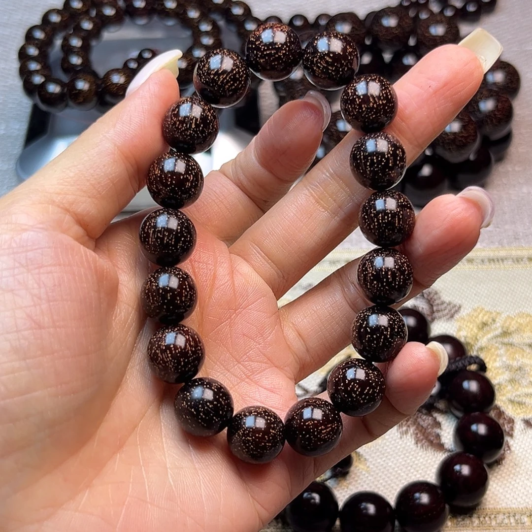 檀香紫檀（小叶紫檀）1.2 17颗爆星