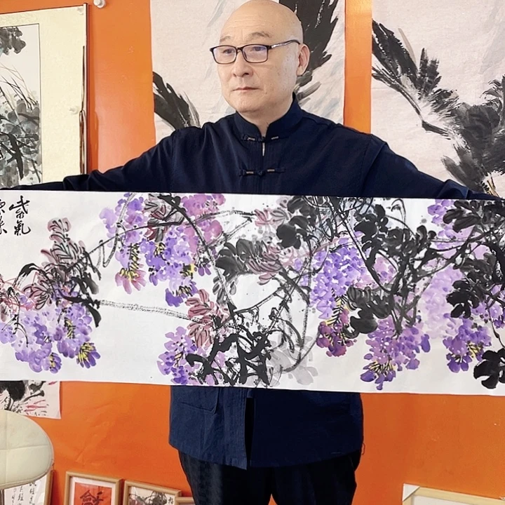 国画张圣敏先生纯手绘作品