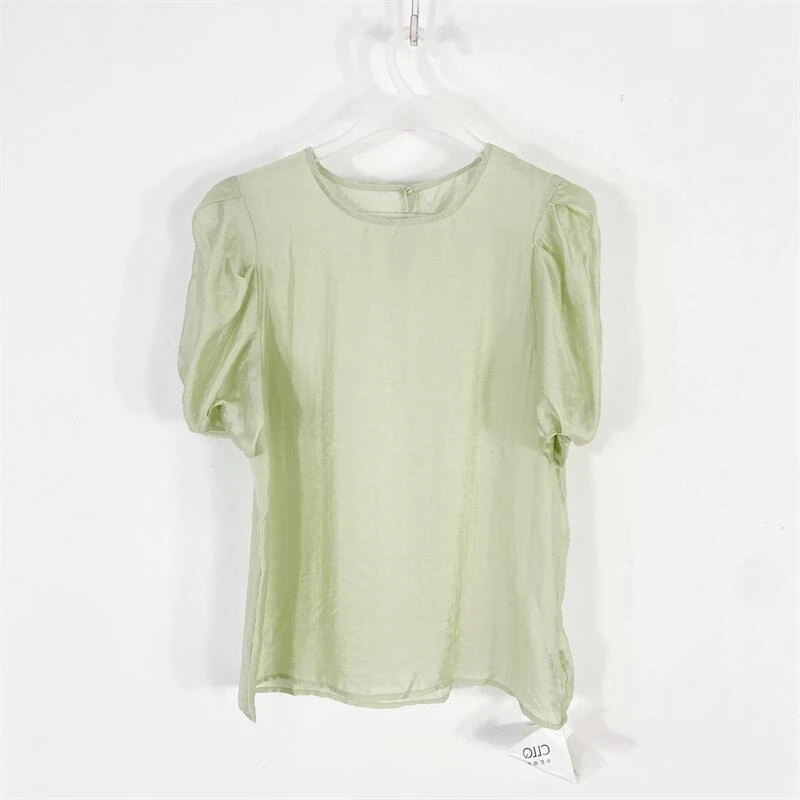 【77衣橱】KD9999精品女装上衣短袖T恤气质轻奢【红人上新】J