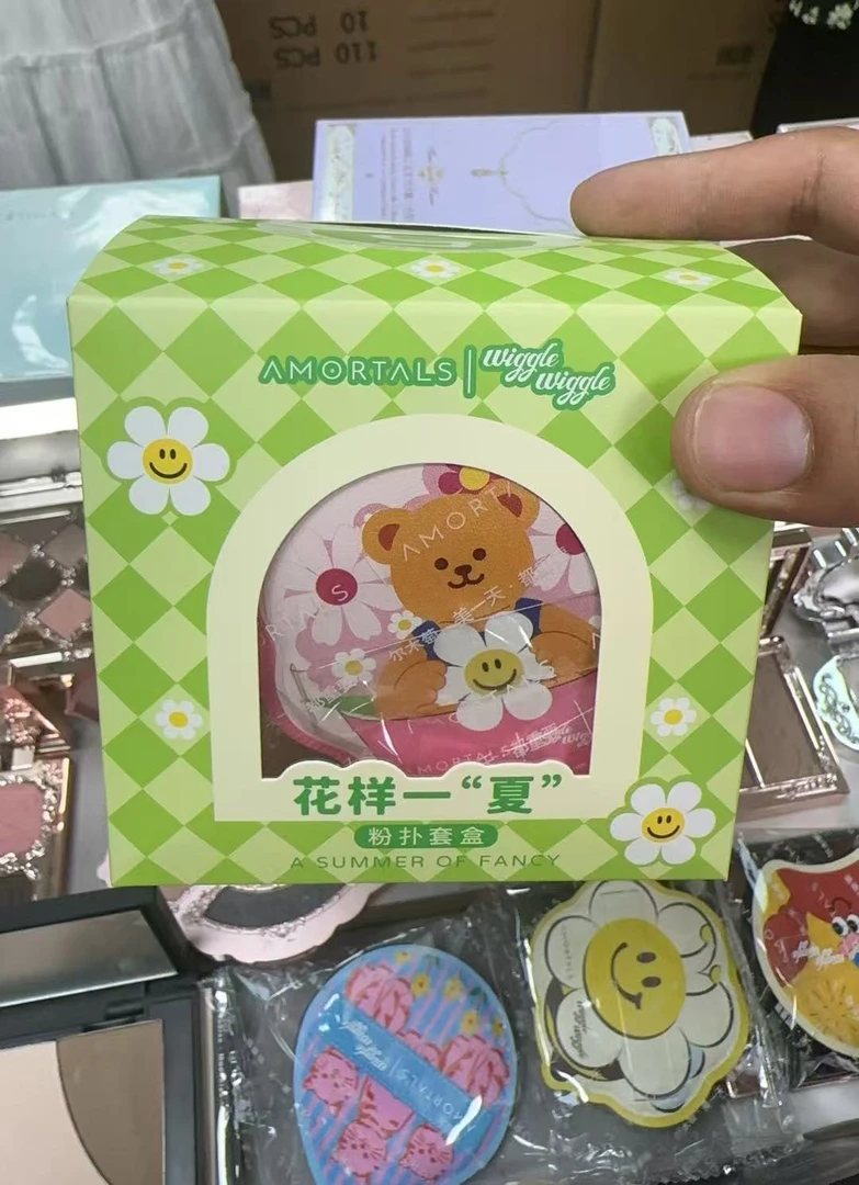 花样一夏粉扑礼盒（5枚装）尔木粉扑新款