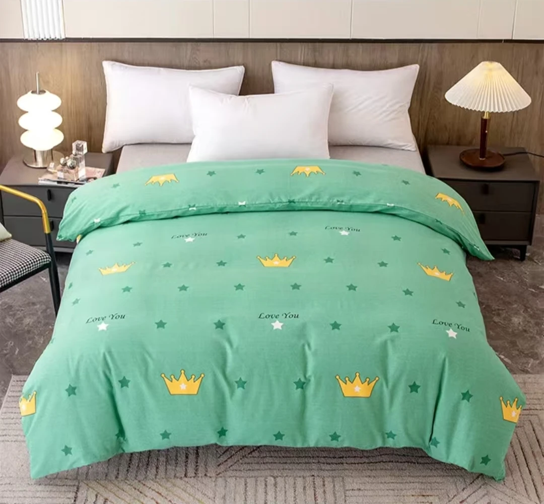 小清新风格纯棉全棉被罩200×230纯棉斜纹四季款