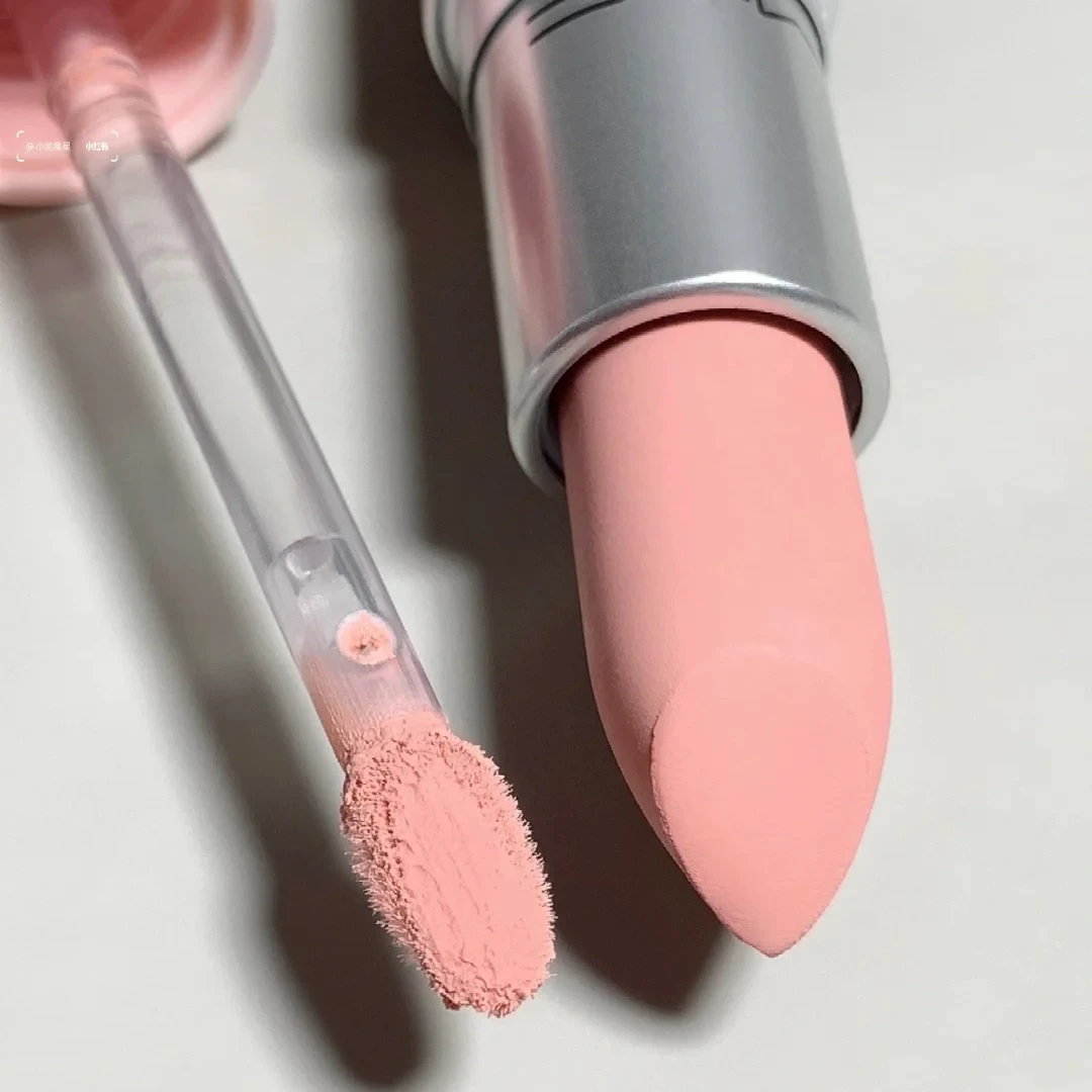 黑兔马卡龙粉感唇泥不沾杯不掉色雾面哑光显白裸棕唇釉打底口红