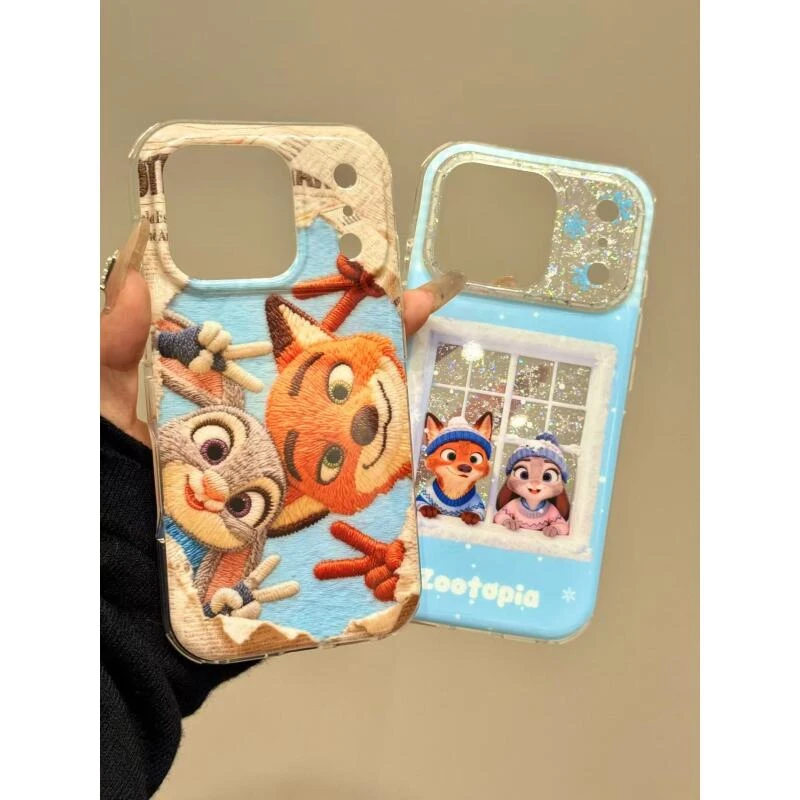 治愈系窗台看雪比耶尼克朱迪适用于iphone17promax苹果16手机壳15