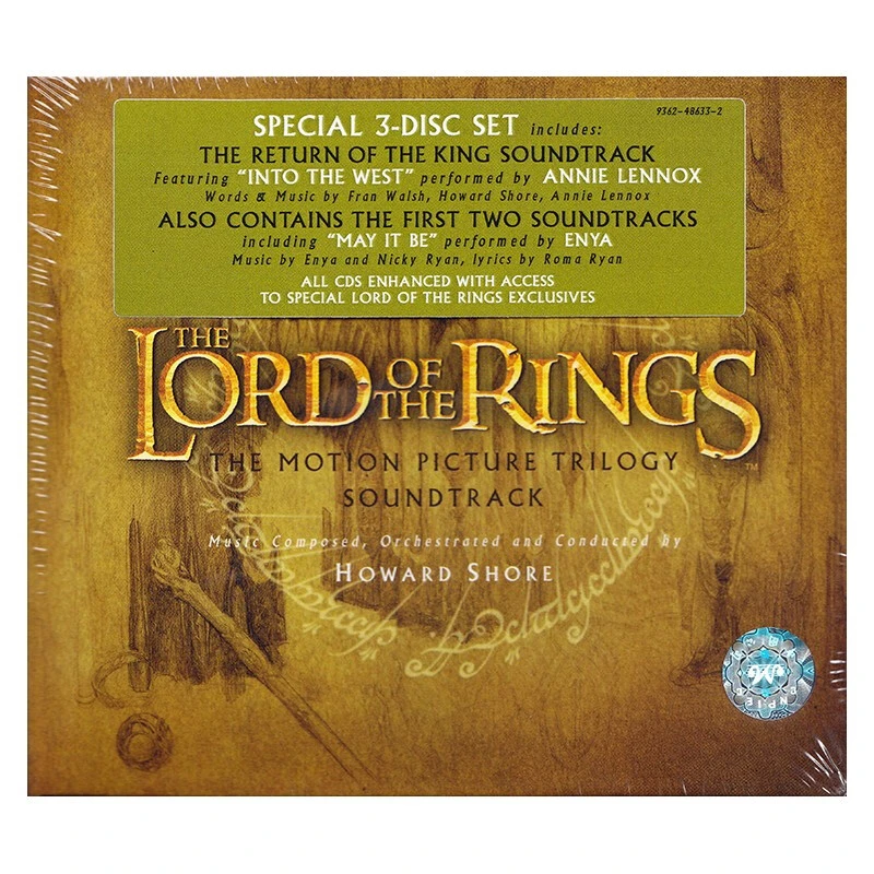 THE LORD OF THE RING 3CD 魔戒 指环王 电影原声 进口