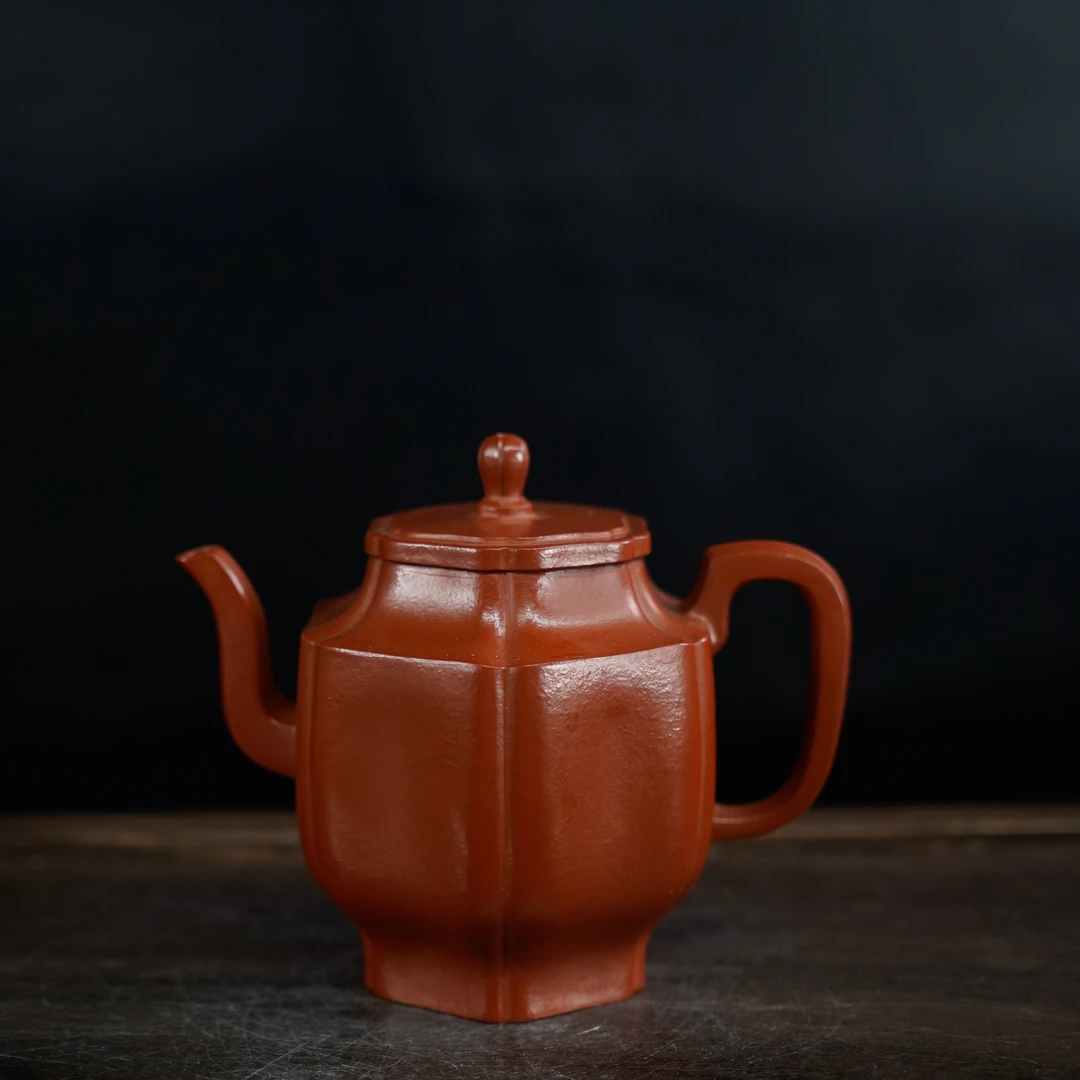 GSZS-6587 民间艺人  宜兴手工紫砂 筋纹