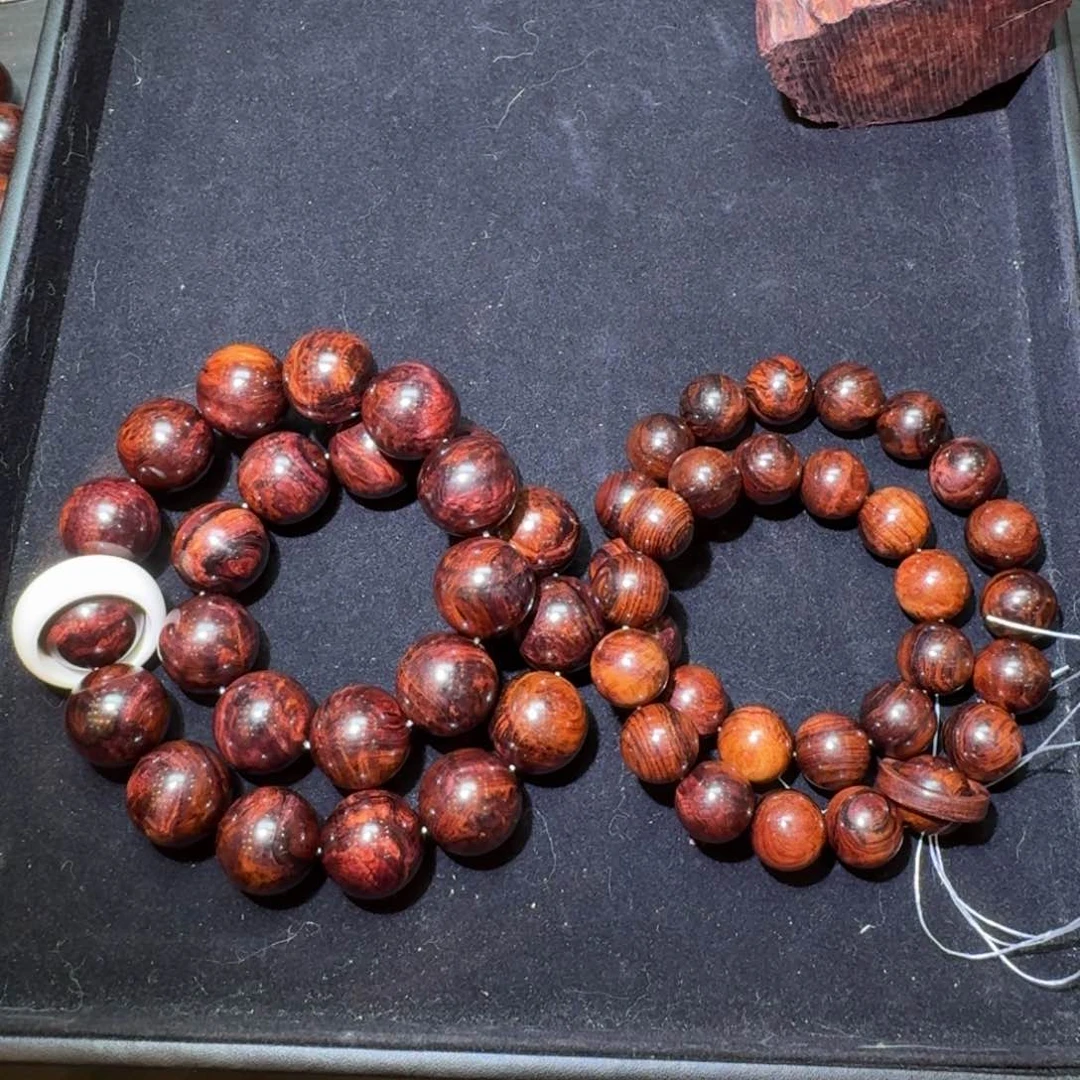 黄花梨/降香黄檀手串/手链豆****夏豆豆1.5