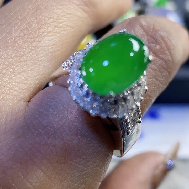 酷***8定制翡翠未镶嵌865555555555588