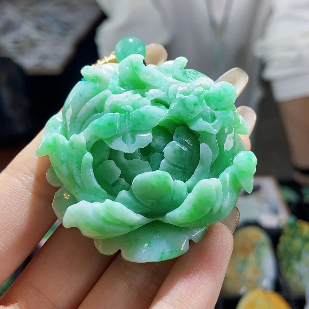 颈饰未镶嵌翡翠路*漫翡翠