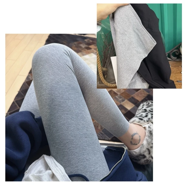 棉芭比裤打底连裤百搭高级轻奢品质ins设计师穿搭街拍网红