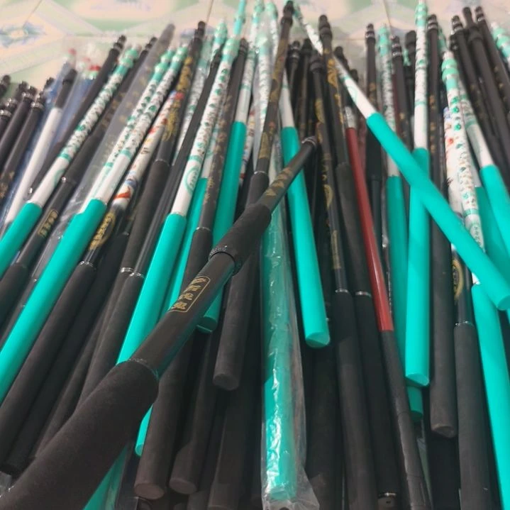 双握把瑕疵抄网杆2.4米