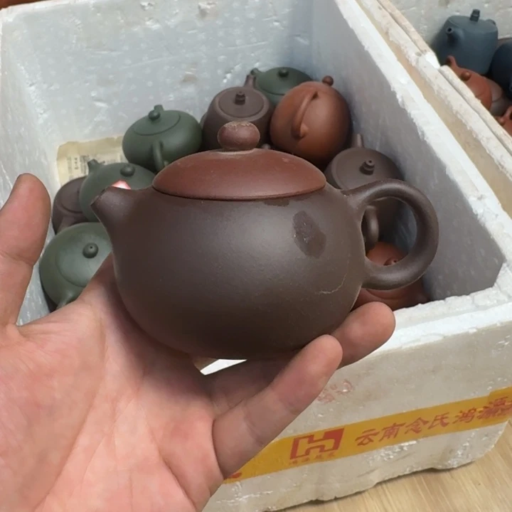茶壶紫砂宜兴紫砂微瑕