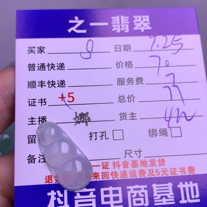 颈饰未镶嵌翡翠g*h