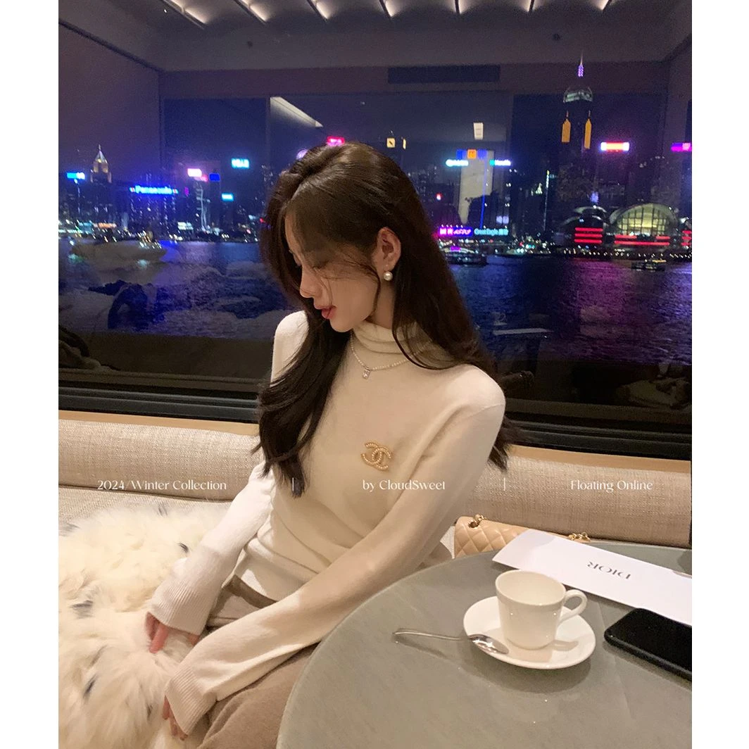 【CloudSweet 01/16 10:00】温暖系列/亲肤羊毛一体机打底衫