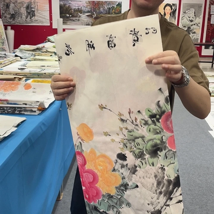 国画今天早上国画作品欣赏